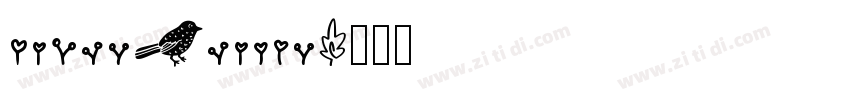 FIRST SIGHT字体转换